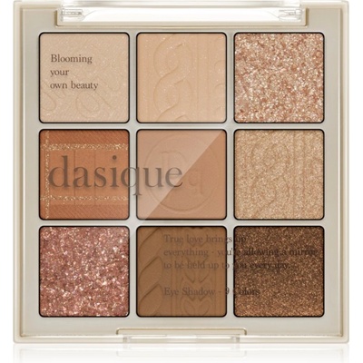 Dasique Eye Shadow Palette палитра сенки за очи цвят 15 Beige Knit 7 гр