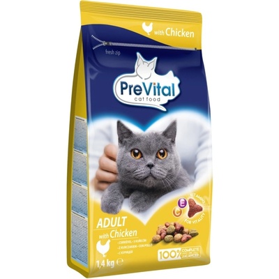 PreVital kočka kuřecí granule 1,4 kg