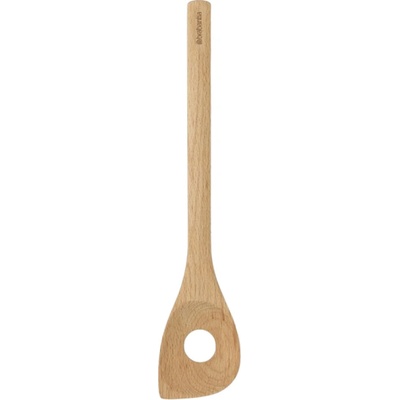 Kuchyňská lžíce PROFILE 31 cm, rohová, dřevo, Brabantia