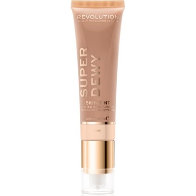 Makeup Revolution London Superdewy Skin Tint tónovací hydratační krém Fair 55 ml