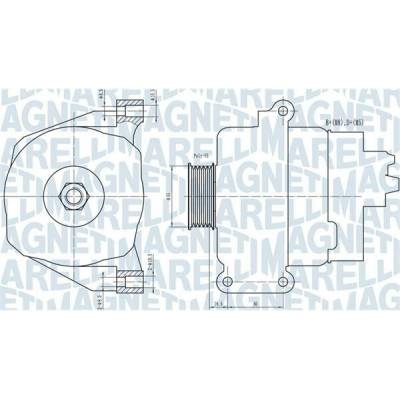 generátor MAGNETI MARELLI 063731766010