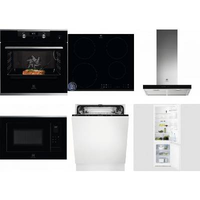 ELECTROLUX KODEC75X2 + ELECTROLUX LIR60433B + ELECTROLUX LFT766X + ELECTROLUX LMS4253TMX + ELECTROLUX EEA27200L + ELECTROLUX LNT3LF18S