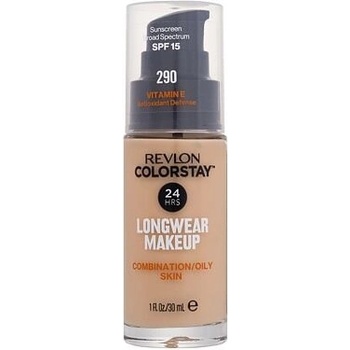 Revlon Cosmetics ColorStay™ dlhotrvajúci zmatňujúci make-up pre mastnú a zmiešanú pleť 290 Natural Ochre 30 ml