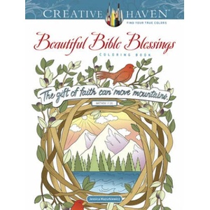Creative Haven Beautiful Bible Blessings Coloring Book | Jessica Mazurkiewicz (ISBN: 9780486845579)