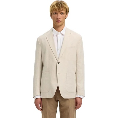 SELECTED Сако Selected Reg-Charles Linen blazer - Beige (Oatmeal)