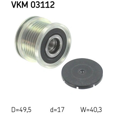 Předstihová spojka SKF VKM03112