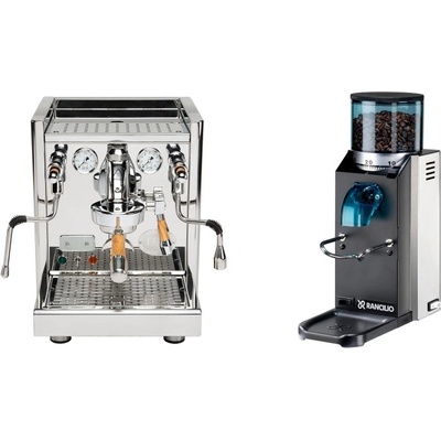 Set ECM Technika V Profi PID + Rancilio Rocky Doserless