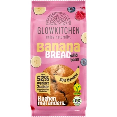 Glowkitchen Banánový chlebíček s lesním ovocem 240 g
