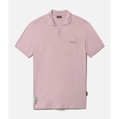 Napapijri Мъжка тениска e-fenix pink eldeberry - xxl (np0a4g2opj1)