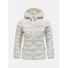 Peak Performance W Helium Down Hood Jacket Vintage White warm Blush