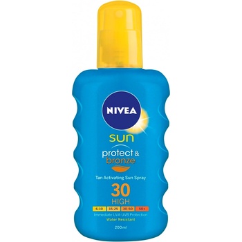 Image 1 of Nivea Sun Protect & Bronze Слънцезащитен спрей SPF 30 200 мл