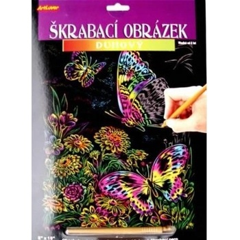 SMT Škrabací obrázok dúhový viac druhov