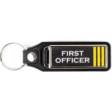 Přívěsek na klíče Kožený First Officer