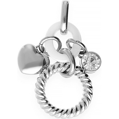 MPM Dámský ocelový nerezový přívěsek 7278 stříbrné barvy SPD.7278