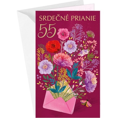 ARGUS Blahoželanie k narodeninám 55 15-6461/55