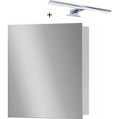 Kingsbath Aqua-Easy 55 zrcadlová skříňka do koupelny s LED osvětlením
