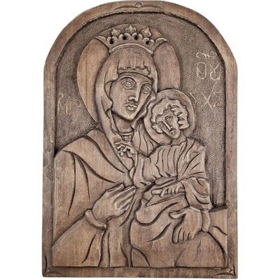 Дърворезбована икона на Света Богородица (5494)