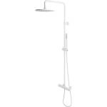 Omnires Душ колона Omnires Y с термостатен смесител, бял мат (Y1244SUWM)