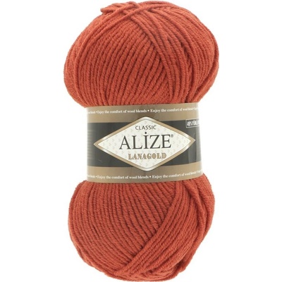 Alize Lanagold Classic 36 hrdzavá oranžová