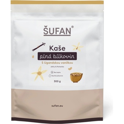 Šufan Kaše plná bílkovin s ugandskou vanilkou 300 g – Hledejceny.cz