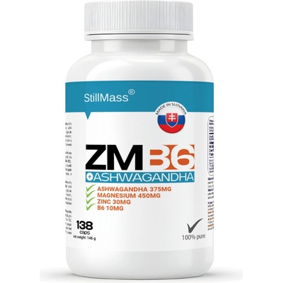 StillMass ZMB6+Ashwagandha 138 kapsúl