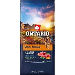 ONTARIO Senior Medium Lamb & Brown Rice 12 кг