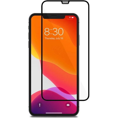Moshi IonGlass - стъклено защитно покритие за целия дисплей на iPhone 11 Pro Max, iPhone XS Max (прозрачен-черен)