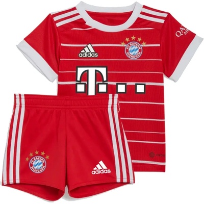 adidas fc bayern mnichov domácí 2022/2023 červená/bílá