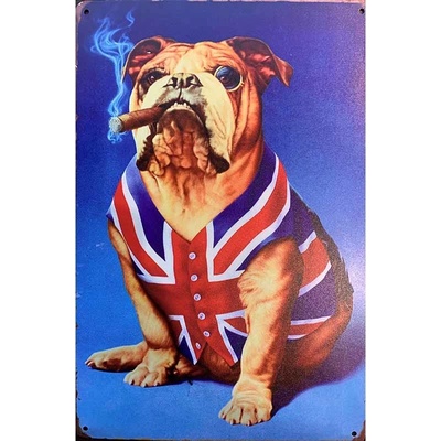 Ceduľa Dog UK