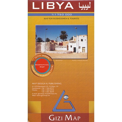 mapa Libya 1:1,75 mil.