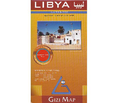 mapa Libya 1:1,75 mil.
