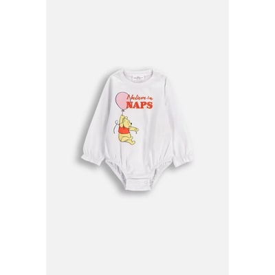 Kojenecké body Winnie the Pooh bílé I believe in naps Disney Coccodrillo Bílá