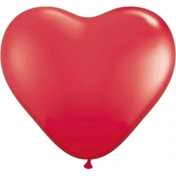 Image 1 of PartyDeco Червен балон - Сърце 25 см