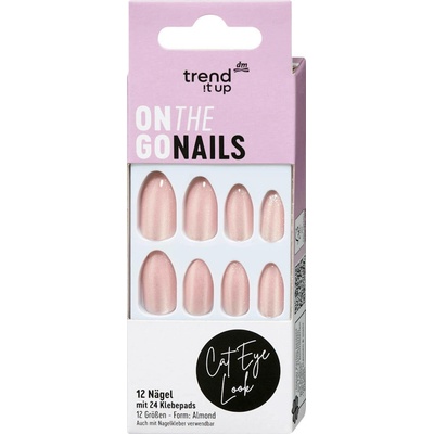 trend !t up umělé nehty On the go Cat Eye Look 12 ks