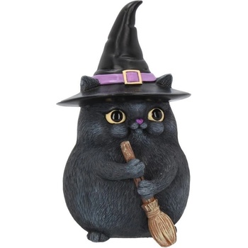 Nemesis Now Статуетка Nemesis Now Adult: Gothic - Lucky Black Cat, 12 cm (B4088M8)