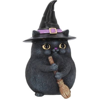 Nemesis Now Статуетка Nemesis Now Adult: Gothic - Lucky Black Cat, 12 cm (B4088M8)