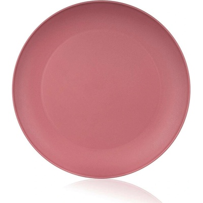 Talíř plastový mělký CULINARIA 23,5 cm růžový