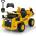 Costway Детски електрически автомобил Caterpillar 12V самосвал за сядане с пясъчна лопата и мегафон