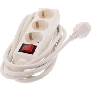 Well 3 Plug 3 m Switch (EXTS-3S3M-SW-WL)