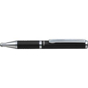 Zebra Химикалка, 0, 24 мм, телескопична, черен металик, zebra "sl-f1", синя 82401-24 (82401-24)