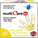 MultiCare IN triglyceridné prúžky pre 5 ks
