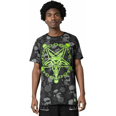 KILLSTAR тениска унисекс KILLSTAR - Tzompantli- Черен - KSRA007525