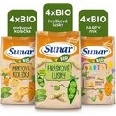 Sunar BIO křupky mix karton 12 x 45 g