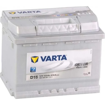 VARTA D15 Silver Dynamic 63Ah 610A right+ (563 400 061)