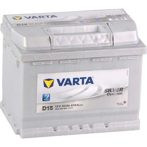 VARTA D15 Silver Dynamic 63Ah 610A right+ (563 400 061 3162)