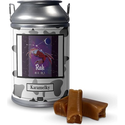 Sablio Karamelky v plechovej dóze Rak 250 g