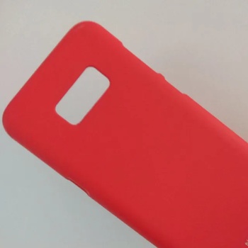 Силиконов калъф за Samsung S8 G950 червен гръб Lux