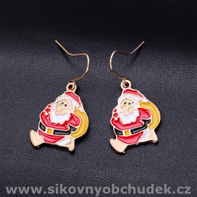 Fashion Jewelry Náušnice visací Santa Ježíšek JE288