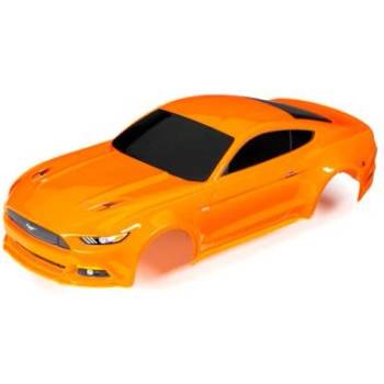 Traxxas каросерия Ford Mustang оранжева