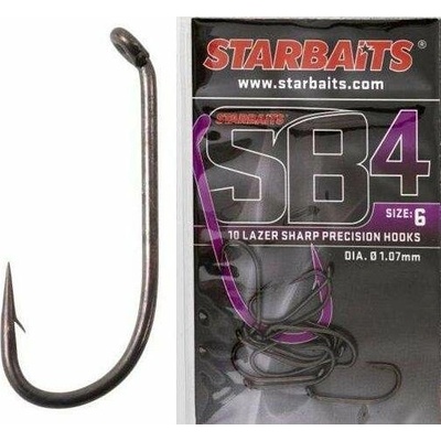 STARBAITS SB 4 s protihrotem vel.4 10ks